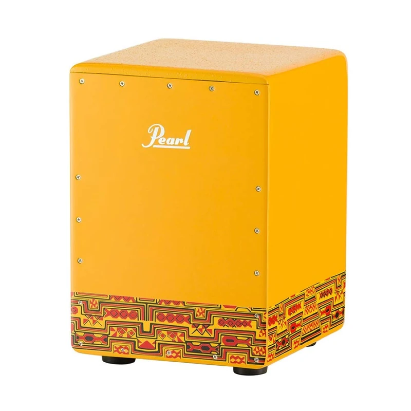 Pearl Fun Box Cajon PFB-300,Bright yellow