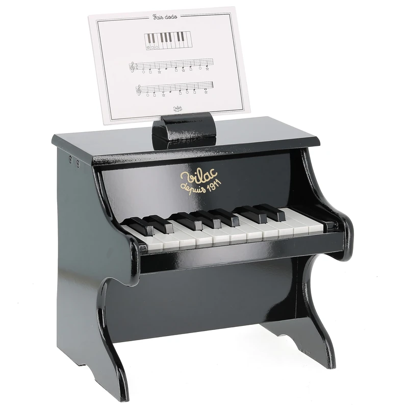 Vilac Vilac8296 Black Piano with Scores