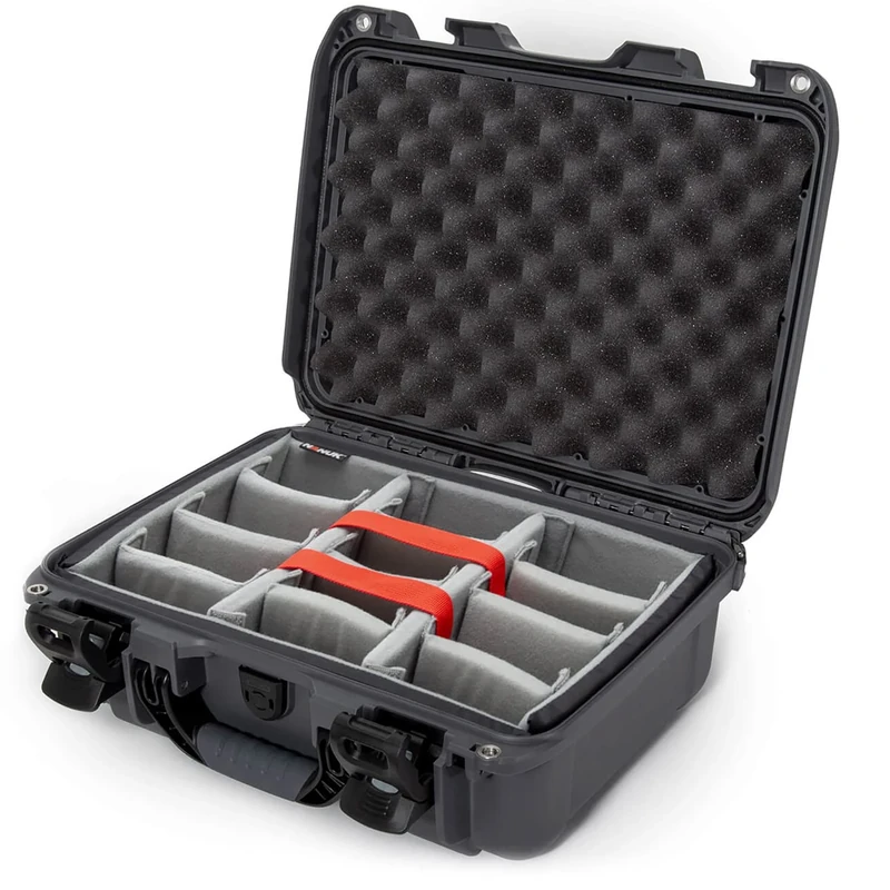 NANUK 920 Waterproof Hard Case with Padded Dividers - Graphite