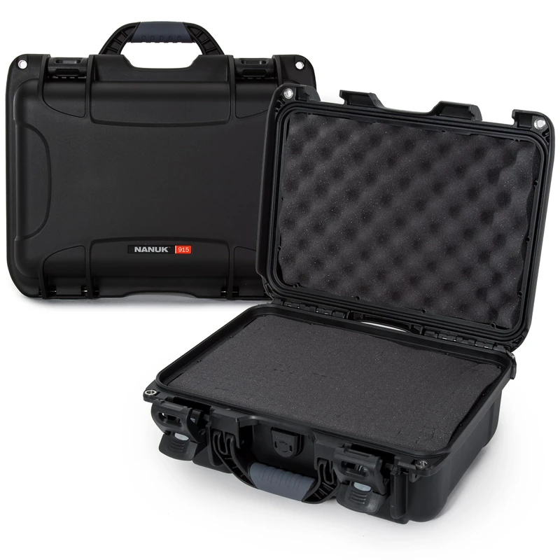 Nanuk 915 Waterproof Hard Case with Foam Insert - Black - Image 1