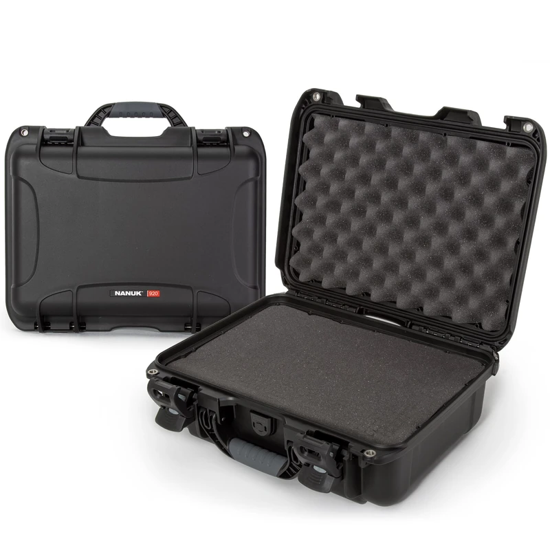 NANUK 920 Waterproof Hard Case with Foam Insert - Black