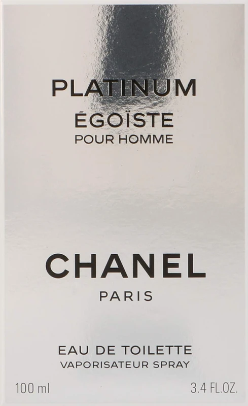 Chanel 11500-124460 Fragrance Egoiste Platinum EDT Spray 100 ml for Adults, Designed for Long-Lasting Everyday Fragrance wear, 100 ml - Image 1