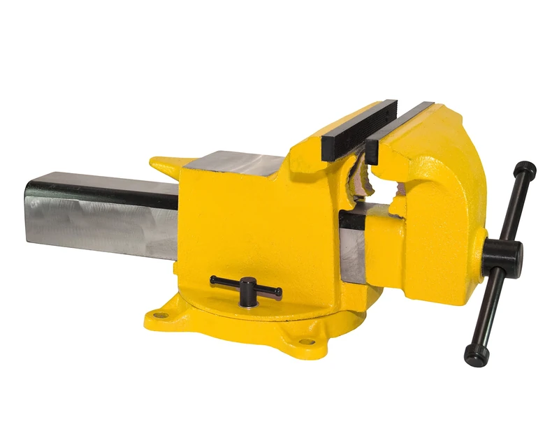 Yost Vises 906-HV 6" High-Visibility Heavy Duty Steel Bench Vise