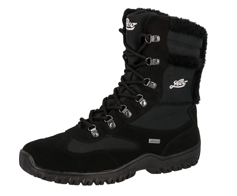 Lico Saskia, Women’s Snow Boots Snow Boots, Black (Black/Grey), 3.5 UK (36 EU)