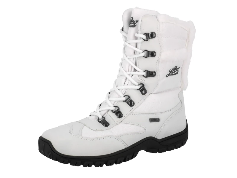 Lico Saskia, Women’s Snow Boots Snow Boots, White (White/Grey), 7.5 UK