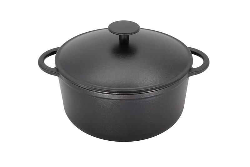 Karl Kruger Rustica Cast Iron Series Meat Pot, 2.5 l, Black, 2.5 Litre