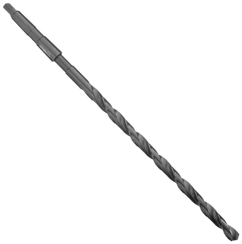 Dormer A345 HSS High Speed Steel Extra Long Series Taper Shank Drill Bit with 118 Degree Standard Point, Diameter 19.5 mm, Single Pack