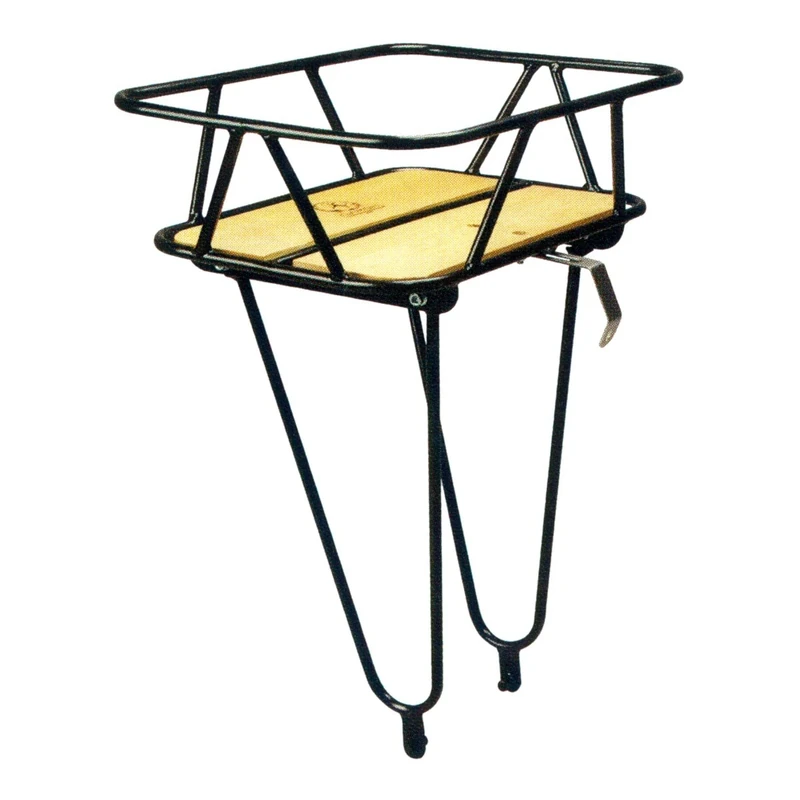 Minoura Gamoh King Junior Front Bike Rack, Black