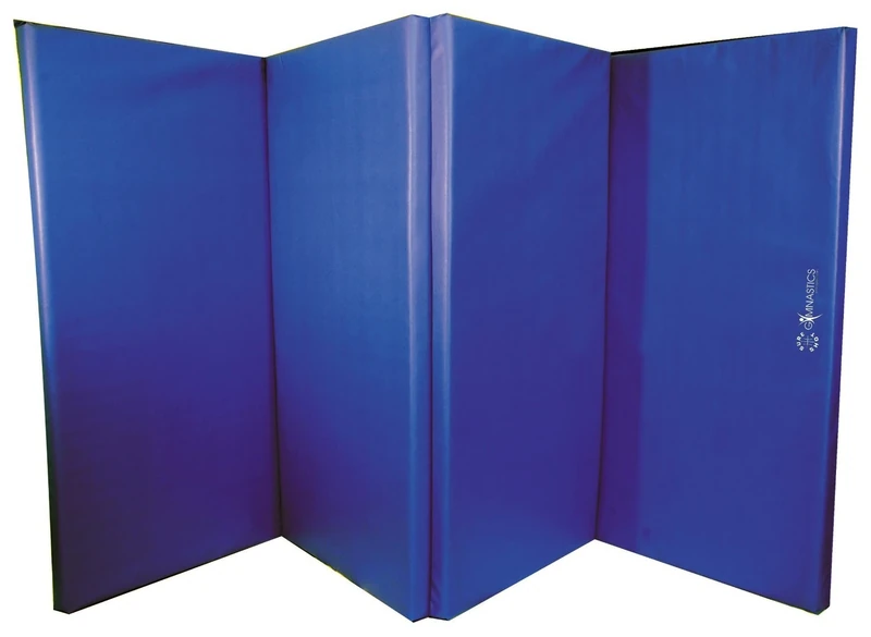 Sure Shot Foldable Double Gymnastics Mat, Blue, 50 Cm