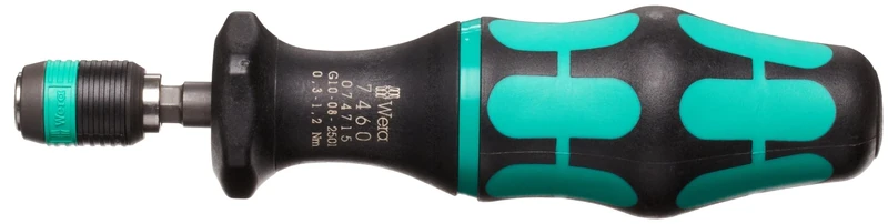 Wera 05074715001 "Kraftform 7460" Torque Screwdriver - Silver