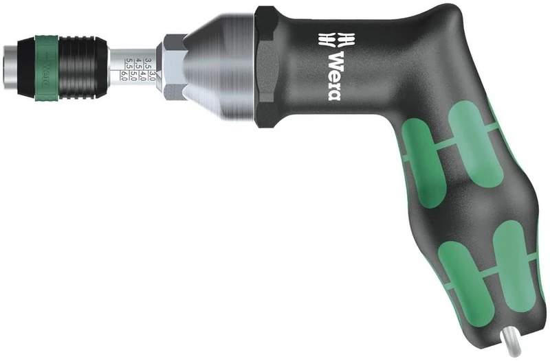 Wera 05074717001 "Kraftform 7462" Torque Screwdriver with Pistol Grip - Silver