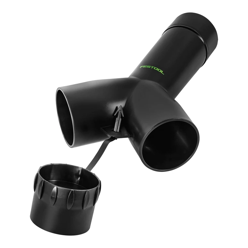 Festool 452898 D 50 SV-AS/D 50V Anti-Static Y-Piece, Black