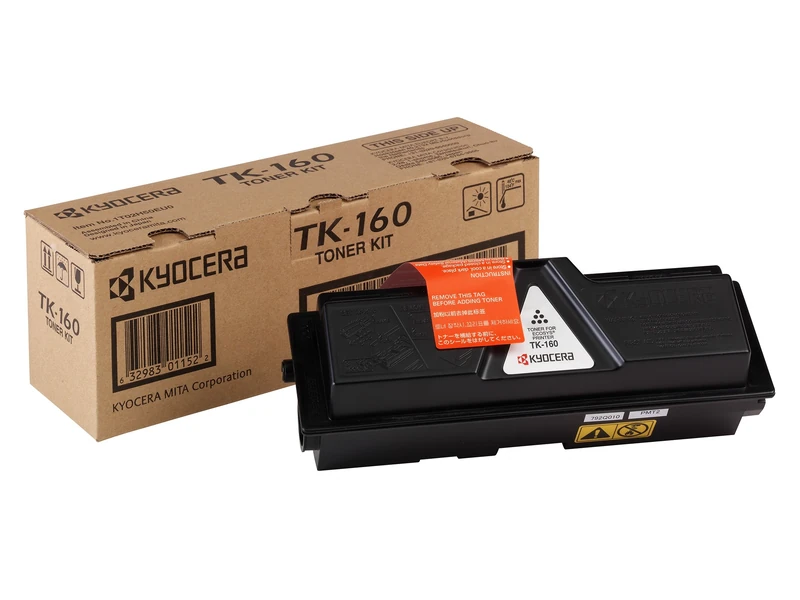 Kyocera TK-160 K Toner Black, Original Premium Printer Cartridge 1T02LY0NLC for ECOSYS P2035d, FS-1120D