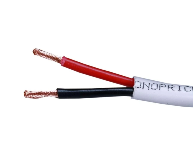 Monoprice 102817 100 ft 12AWG CL2 Rated 2-Conductor Oxygen Free Pure Bare Copper Speaker Wire Cable