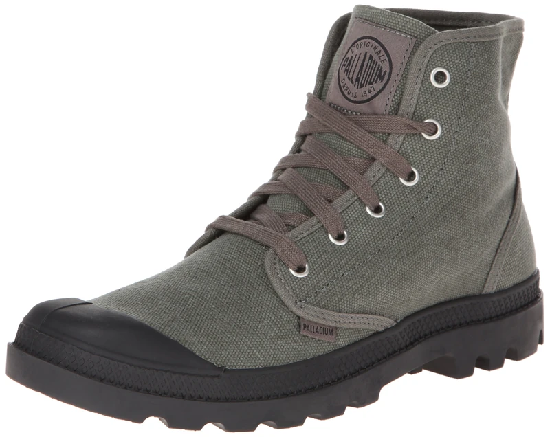Palladium Men's Pampa Hi Stonewashed Metal Lace Up Boot 02352-090-M 6.5 UK