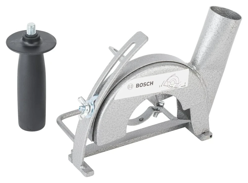 Bosch 1605510291 Dust Extraction Guard with Clamp Fitting for Bosch Angle Grinders - Image 1
