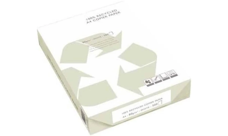 Q-Connect A4 Recycled Copier Paper 80gsm - 2500 Sheets
