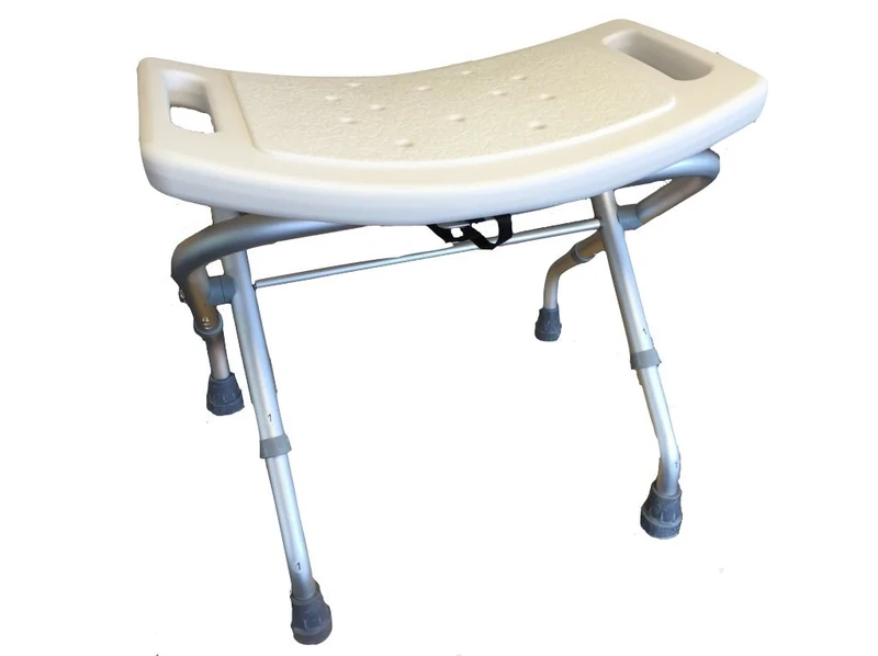 NRS Healthcare L97729 Portable Shower Stool - FOLDABLE