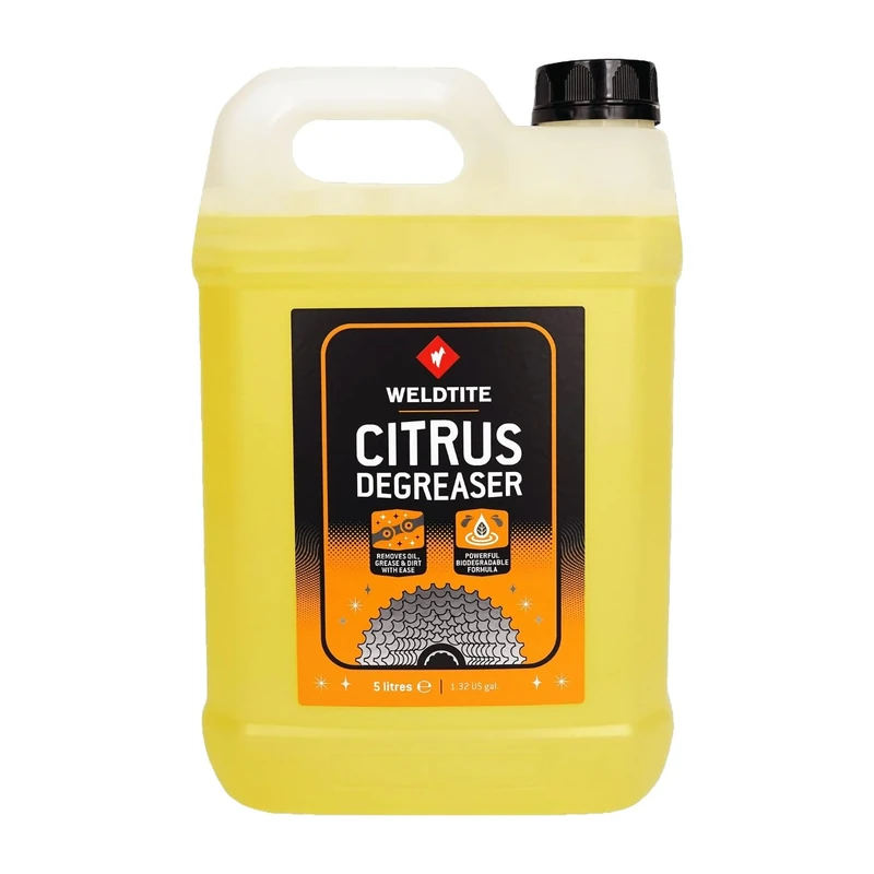 WELDTITE Citrus Degreaser, Powerful Cleaning Formula, 5 L