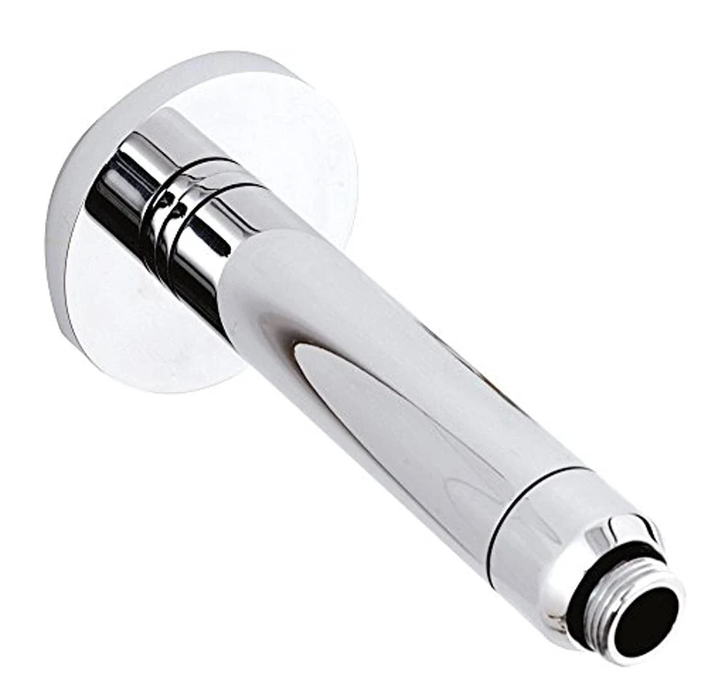 Hudson Reed A3220 ǀ Modern Bathroom Heavy Duty Round Ceiling Shower Arm, 75mm x 75mm, Chrome