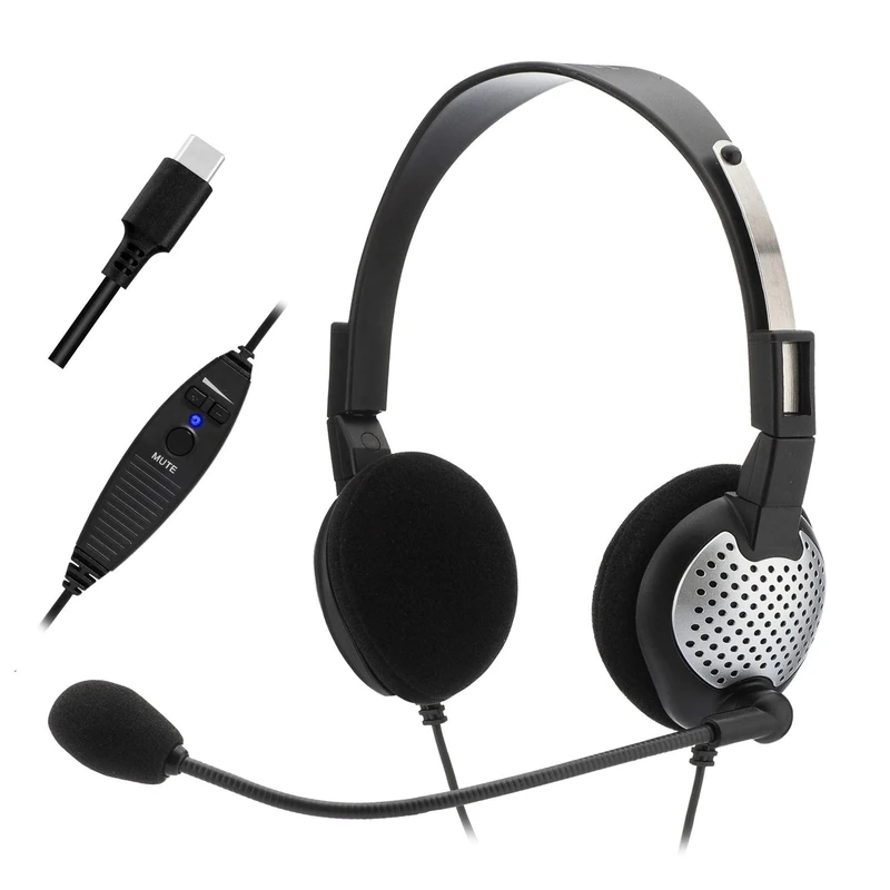 Andrea NC-185 VM USB High Fidelity Stereo Headset