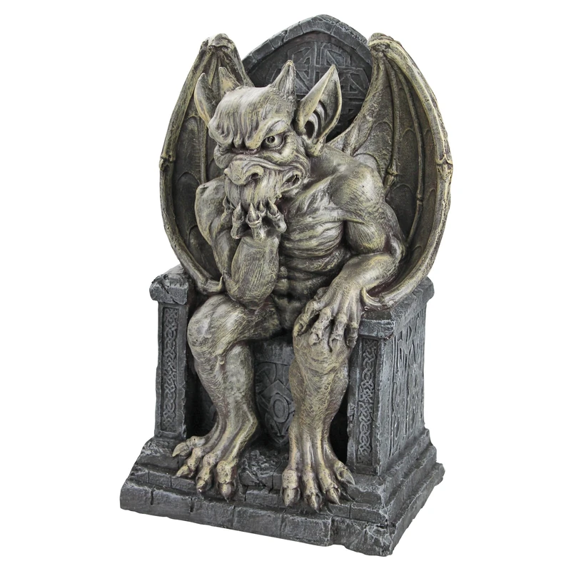 Design Toscano CL55651 Hemlock's Gargoyle Throne Statue