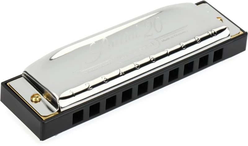 Hohner Harmonica Harmonica, Stainless steel (560PBX-HG)