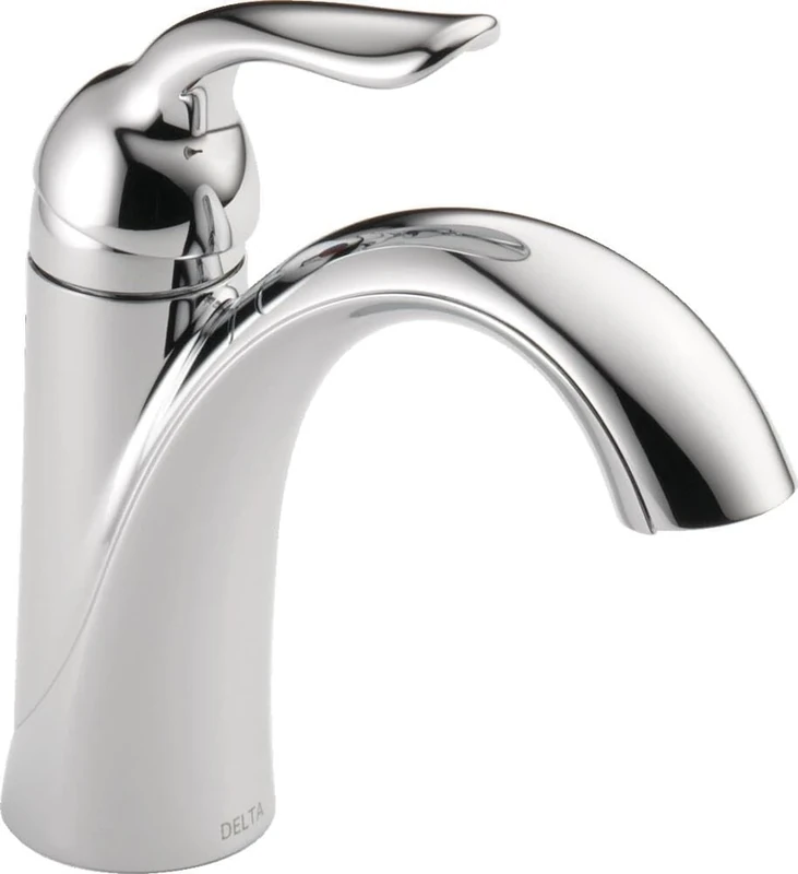 Delta 538-MPU-DST Lahara Single Handle Centerset Bathroom Faucet, Chrome