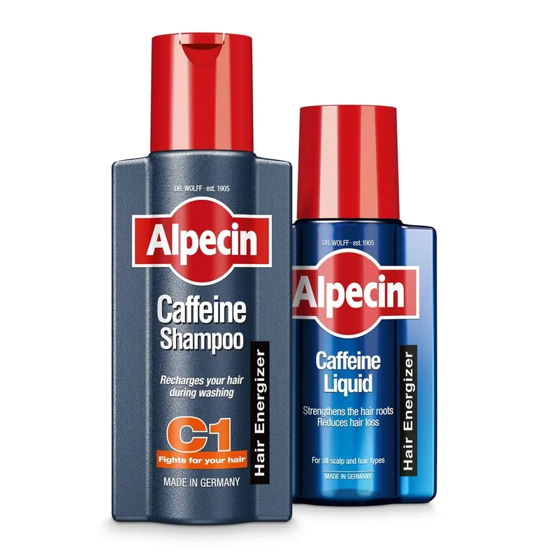 Alpecin Caffeine Shampoo and Alpecin Liquid Set