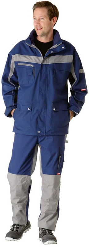 Planam 2572040 Size X-Small "Plaline" All-Weather Jacket - Navy/Zinc
