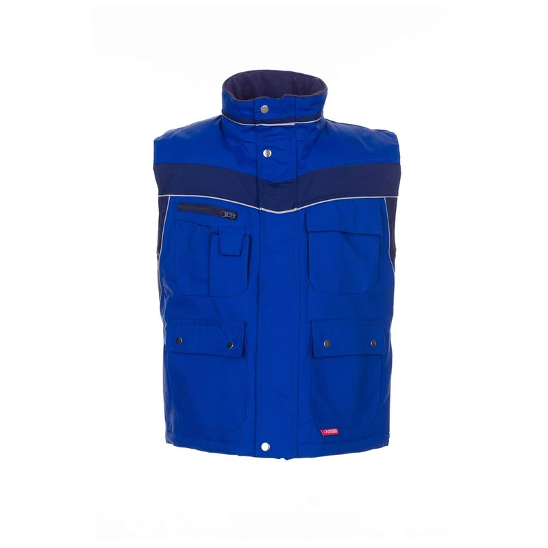 Planam 2581056 Size X-Large "Plaline" Winter Vest - Royal Blue/Navy