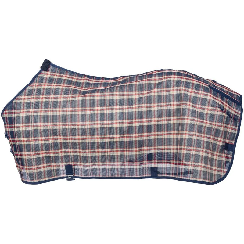 Tough 1 Tough-1 PVC Coated Mesh Tri-Shield Fly Sheet, Navy Blue, 78" - Image 1