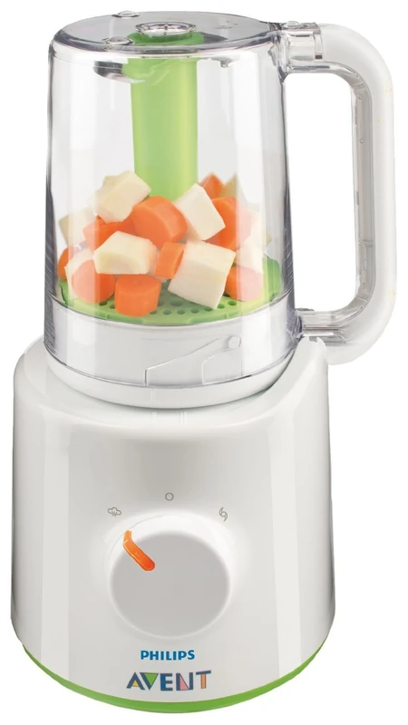 Philips Avent 2-in-1 Steamer and Blender - Steam and Blend Baby Food (Model SCF870/21)