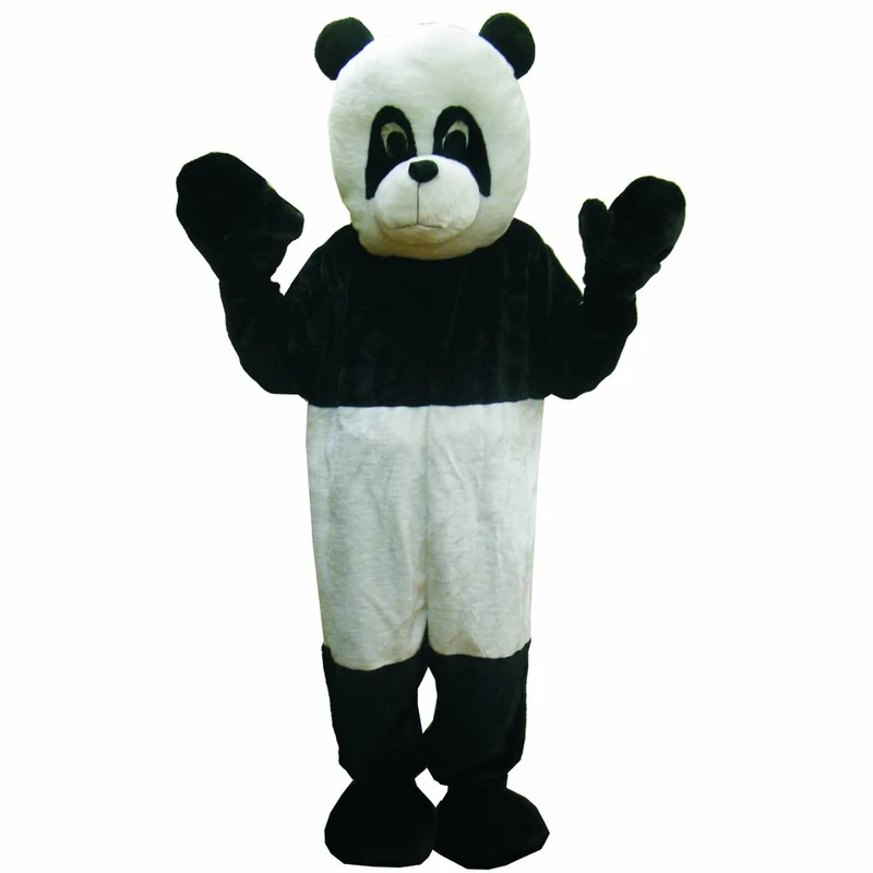 Dress Up America Sweet Panda Bear Mascot Costume - Panda Bear Mascot Set for Role Play