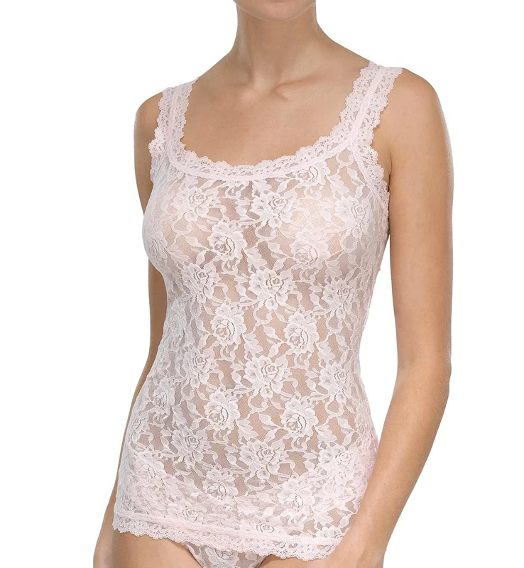 hanky panky, Signature Lace Classic Camisole, Bliss Pink, X-Small