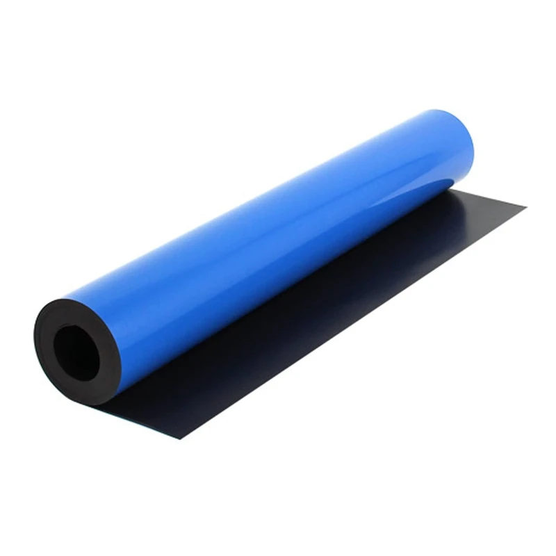 MagFlex® Flexible Matt Blue Magnetic Sheet for Creating Magnetic Pictures, Artwork, Signs or Displays - 620mm Wide - 1m Length