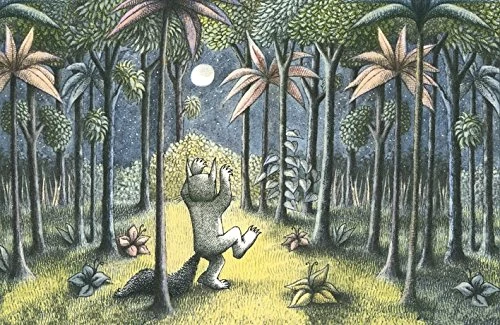 Maurice Sendak "To the Land of the Wild Things Canvas Print, Multi-Colour, 60 x 80 cm