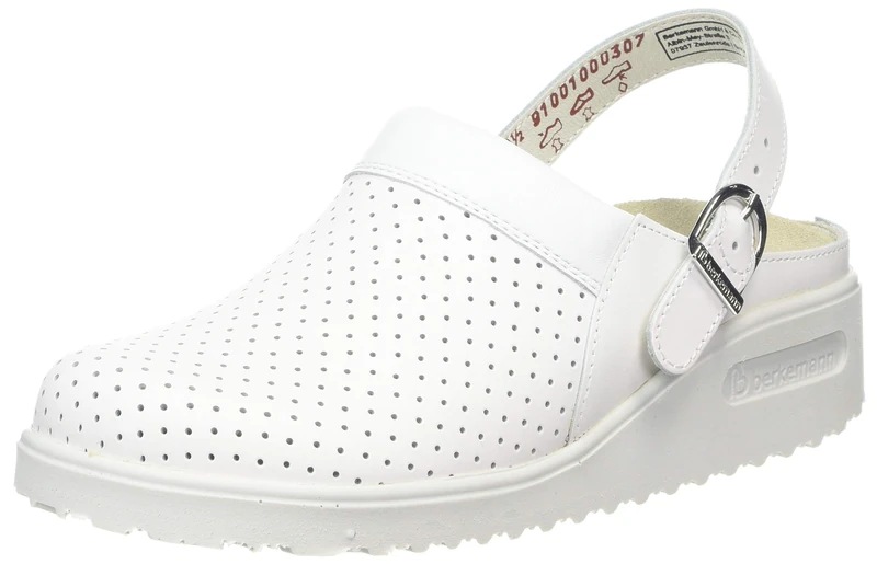 Berkemann Women's Tec-Pro Tammo 9100 Clogs & Mules White 4.5 UK