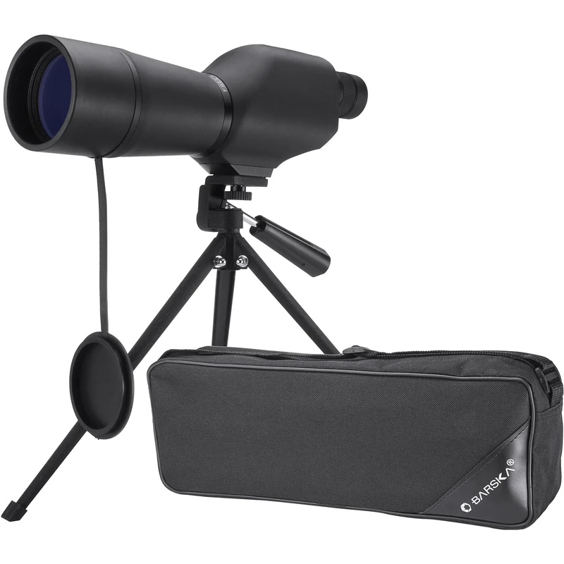 BARSKA Colorado Spotter CO11502 Spotting Scope 20-60x / 60 WP / 18.1 x 8.8 x 19.6 cm Grey