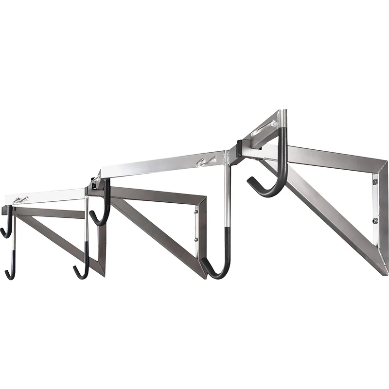 Mottez Bike Mount Pro Model for 6 Bikes Grey 200 x 35 x 55 cm