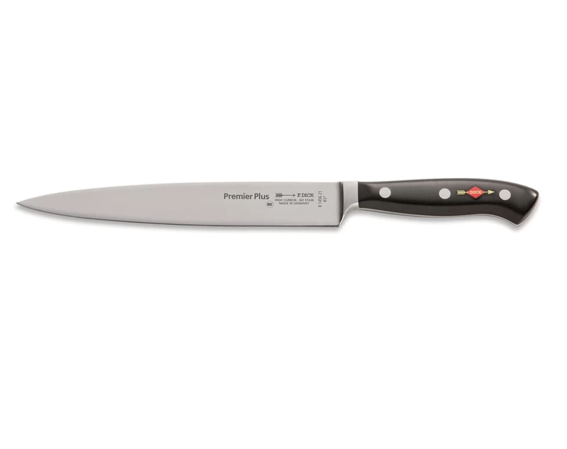 Dick 81456212 Premier Plus Carving Knife 21 cm Stainless Steel Silver, 31 x 2 x 1 cm
