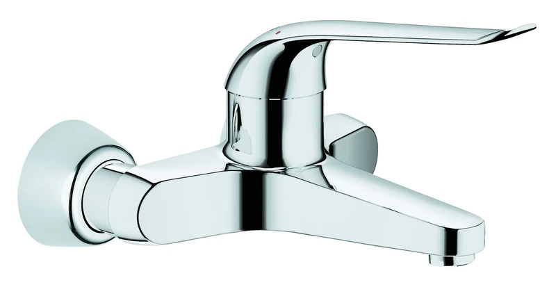 GROHE 32778000 Euroeco Special Basin Mixer Tap, Wall Mounted