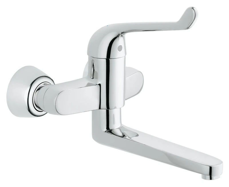 GROHE 32793000 Euroeco Single Sequential Single-Lever Basin Mixer Tap