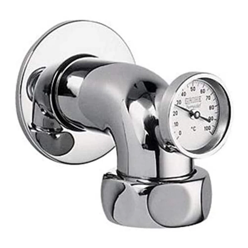 GROHE Lahrer Thm/Mwz Wall Union, Male 1 1/2" Chrome 12448000 - Image 1