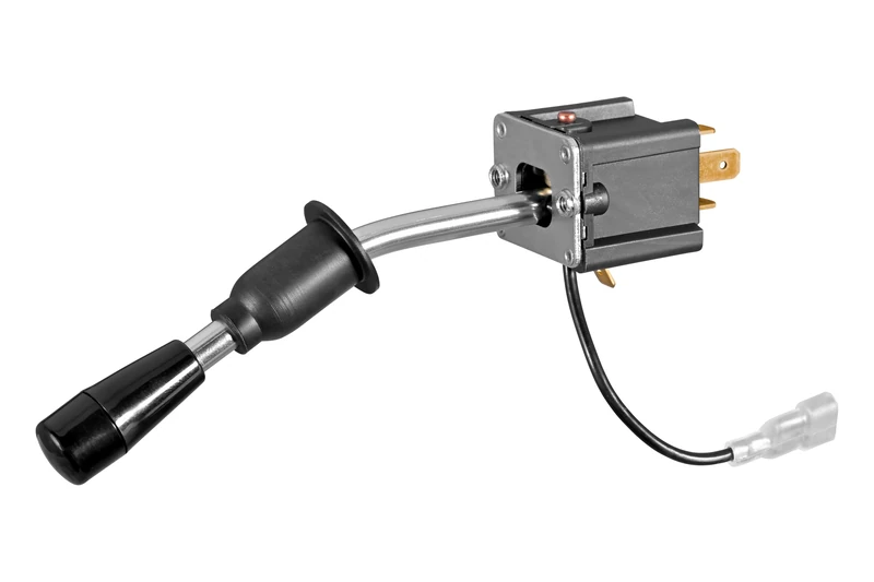 HELLA 6BA 001 539-001 Steering Column Switch - with indicator function/with horn/with headlight flasher - Length: 108mm - Cable: 60mm - Bent