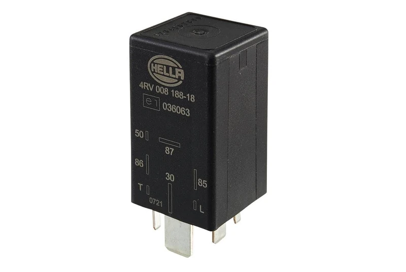 HELLA 4RV 008 188-181 Control Unit, glow plug system - 12V - 7-pin connector - Pre-Glow Time: 7sec. - after-glow capable - with external temperature measurement