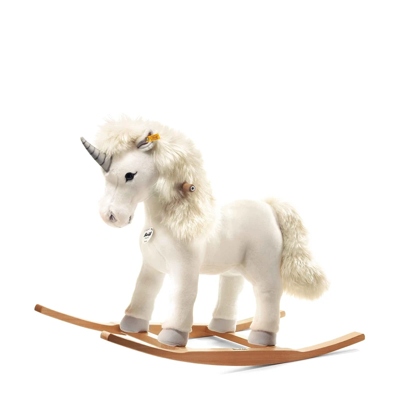 Steiff 70cm Starly Riding Unicorn (White)