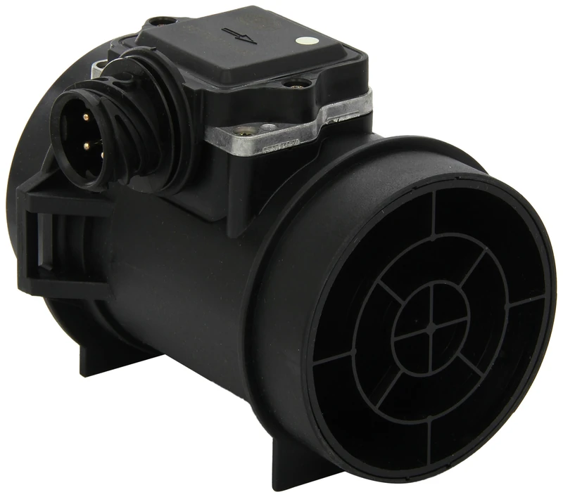 HELLA 8ET 009 142-061 Air Mass Sensor - 4-pin connector - Pipe-neck