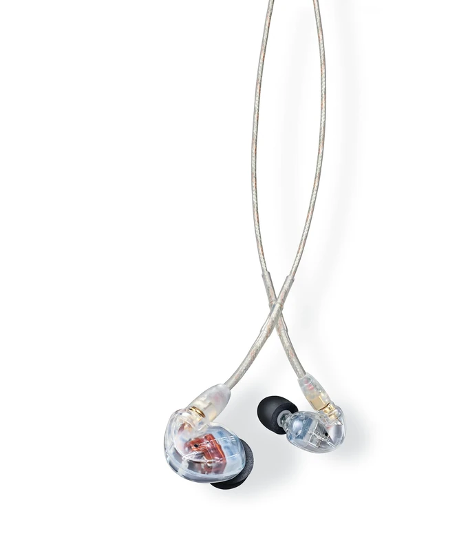 Shure SE535 - headphones (Intraaural, In-ear, 3.5 mm (1/8"), Transparent, 18 - 19000 Hz, -18 - 57 °C)