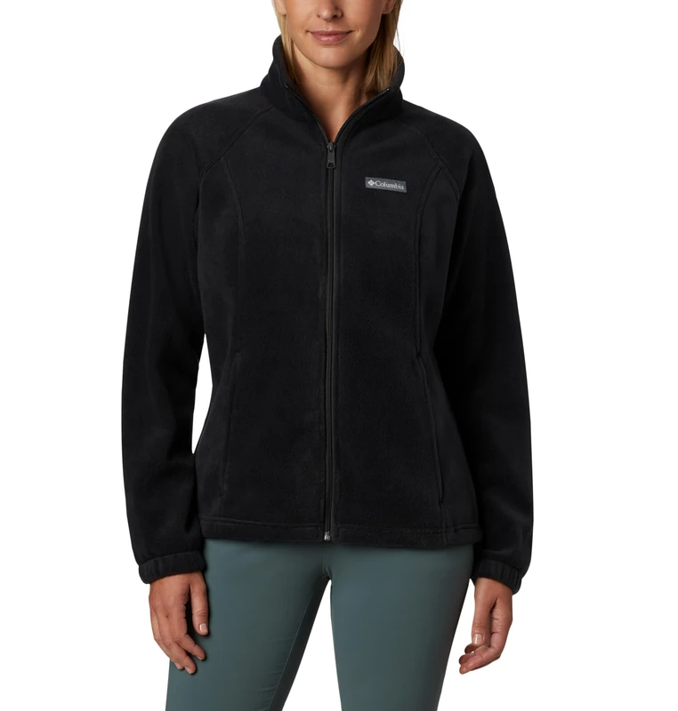Columbia Women's Benton Springs Full Zip Fleece Jacket - Black L